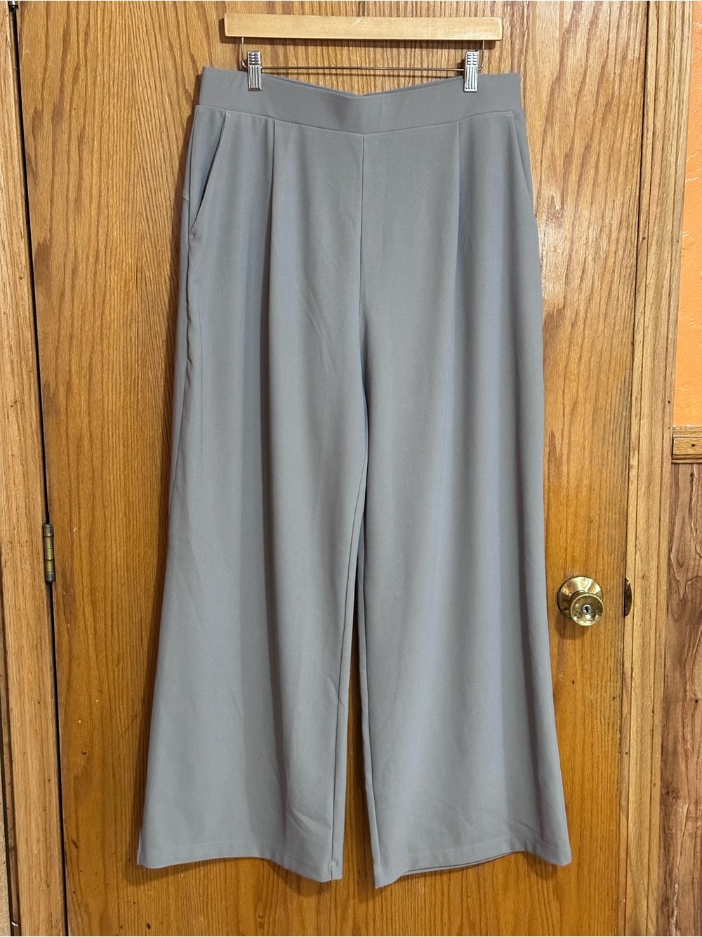 HALARA Wide-Leg trouser Pants Gray Sz XL